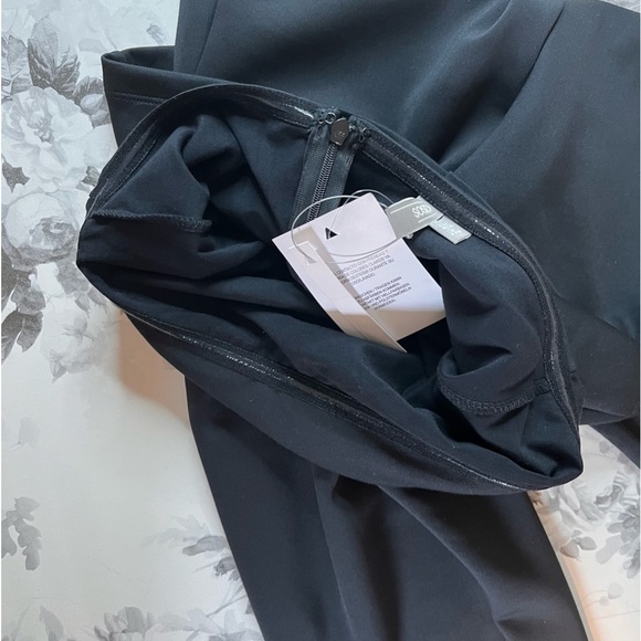 NWT ASOS black Bandeau Double Layer Jumpsuit size 4 - Picture 15 of 16